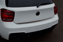 BMW 1 Serie F20/F21 2011–2019 RVS kofferbakrand foto 8