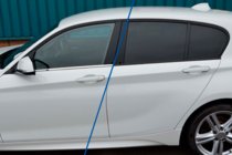 BMW 1 Serie F20/F21 2011–2019 Ruitlijst (RVS) foto 12