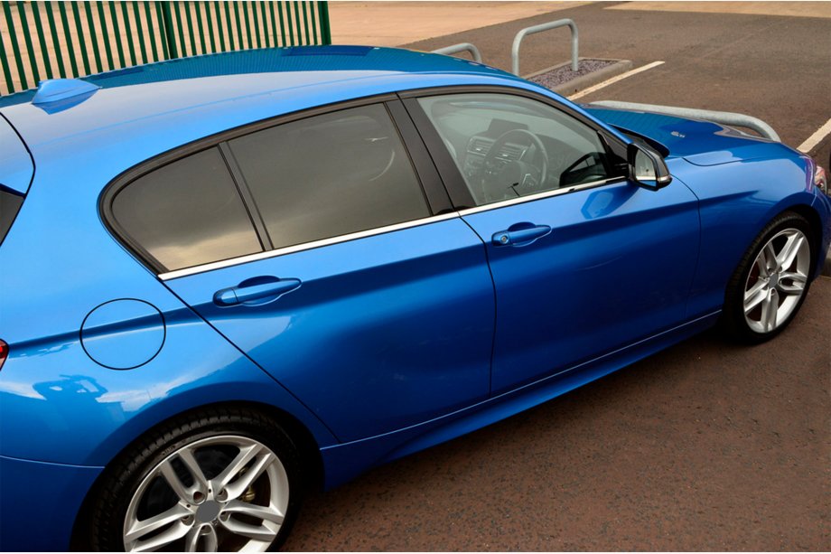BMW 1 Serie F20/F21 2011–2019 Ruitlijst (RVS) Image