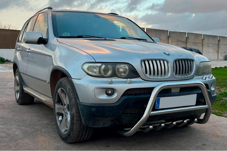 BMW X5 E53 1999–2006 RVS bullbar WT003 Image