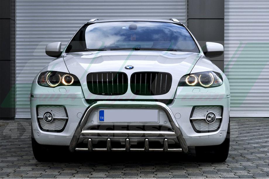 BMW X5 E70 2007–2013 RVS bullbar WT003 Image