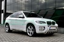 BMW X6 E71 2008–2014 RVS bullbar WT003 foto 2