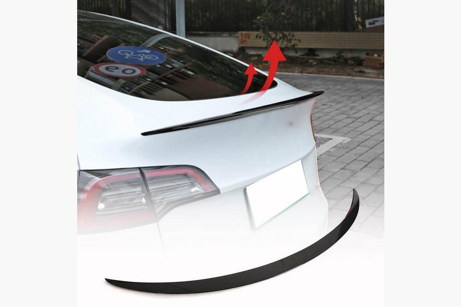 Tesla Model 3 2017– Spoiler V5 (2017-2023, carbon) Image