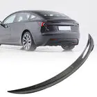 Tesla Model 3 2017– Spoiler V1 (2023+, Carbon) foto 1