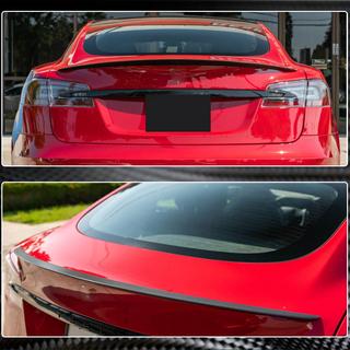 Spoiler V2 (Carbon) Tesla Model S 2012– foto 2
