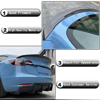 Spoiler V2 (2020-2025, carbon) Tesla Model Y 2020– foto 2