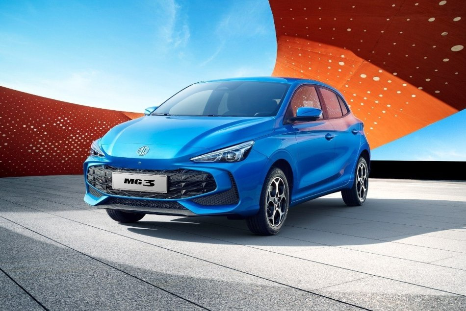 Review van de compacte stads hatchback MG 3 van de derde generatie