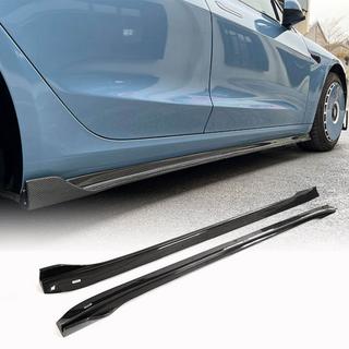 Side skirt extensions V3 (2017-2023, Carbon) foto 1