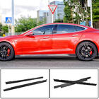 Tesla Model S 2012– Sideskirts V1 (2014-2021, Carbon) foto 1