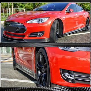 Sideskirts V1 (2014-2021, Carbon) foto 3