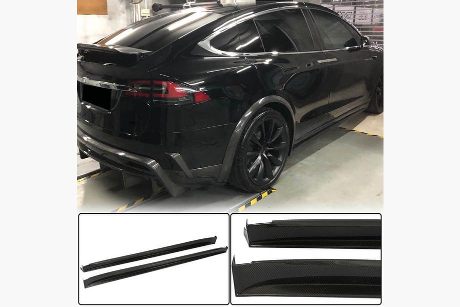 Tesla Model X 2015– Carbon dorpellijsten V3 (2016-2020) Image