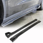 Tesla Model Y 2020– Sideskirt extensions V1 (2020-2025, Carbon) foto 1
