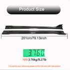 Tesla Model Y 2020– Sideskirt extensions V1 (2020-2025, Carbon) foto 5
