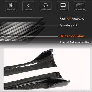 Sideskirt extensions V1 (2020-2025, Carbon) Tesla Model Y 2020– foto 4