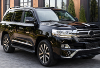 Toyota Land Cruiser 200 2007–2021 Frontlip spoiler 2016↗ (Executive 2016) Witte kleur foto 9
