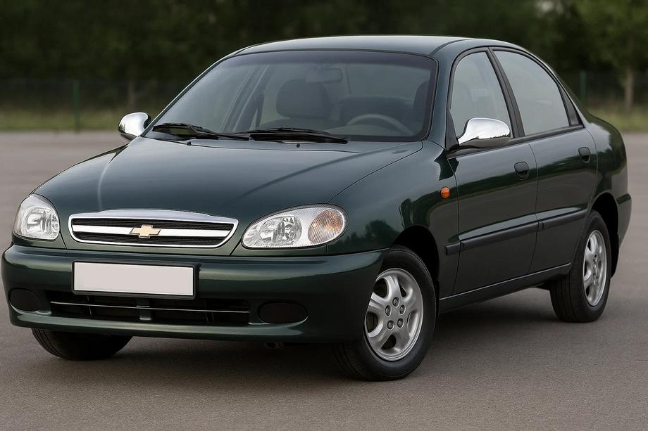 Chevrolet Lanos 1998–2017 RVS spiegelkappen Image