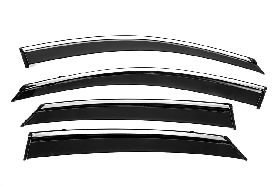 Hyundai Sonata DN8 2020– Windschermen met chromen sierlijst Niken Luxury (4 stuks) Image