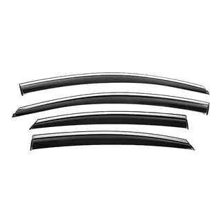 Windschermen met chromen sierlijst Niken Luxury (4 stuks)