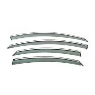 Windschermen met chromen sierlijst Niken Luxury (4 stuks)