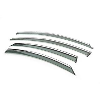 Windschermen met chromen sierlijst Niken Luxury (4 stuks) Hyundai Sonata YF 2010–2014 foto 2