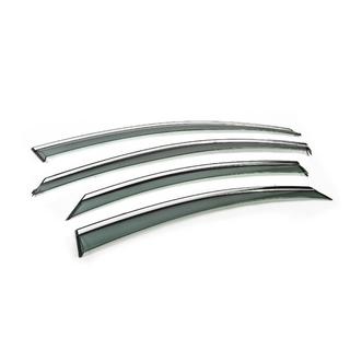 Windschermen met chromen sierlijst Niken Luxury (4 stuks) Hyundai Sonata YF 2010–2014 foto 3
