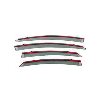 Windschermen met chromen sierlijst Niken Luxury (4 stuks) Hyundai Sonata YF 2010–2014 foto 4