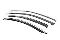 Lexus ES 2006–2011 Windschermen met chromen sierlijst Niken Luxury (4 stuks) foto 2
