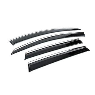 Windschermen met chromen sierlijst Niken Luxury (4 stuks) foto 3