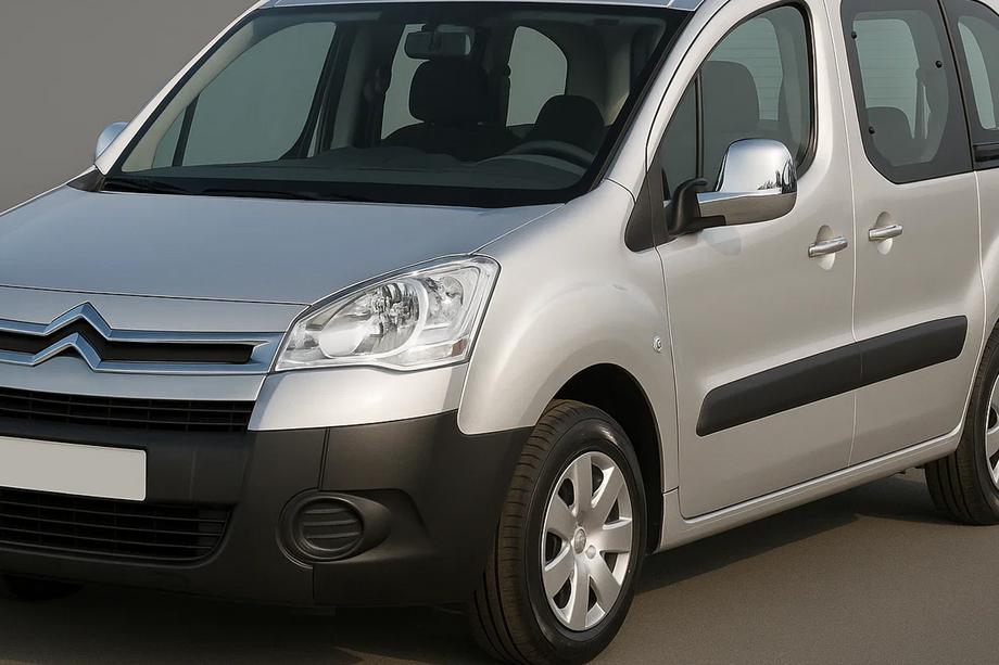 Citroen Berlingo 2008–2018 RVS spiegelkappen 2008-2012 (2 stuks) Image