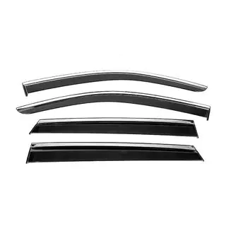 Windschermen met chromen sierlijst Niken Luxury (4 stuks)