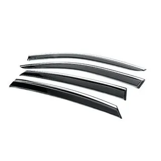 Windschermen met chromen sierlijst Niken Luxury (4 stuks) foto 2