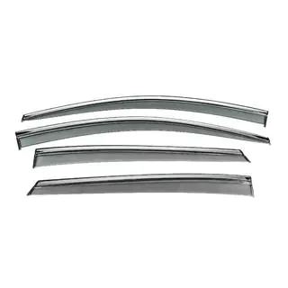 Windschermen met chromen sierlijst Niken Luxury (4 stuks)