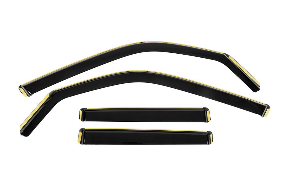 Mercedes GLK-klasse X204 2008–2015 In-channel raamdeflectoren Niken Luxury (4 stuks) Image