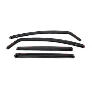 In-channel raamwindschermen Niken Luxury (CrewMax/Crew Cab, 4 stuks)