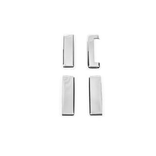 RVS deurgreep covers (4 stuks) foto 4