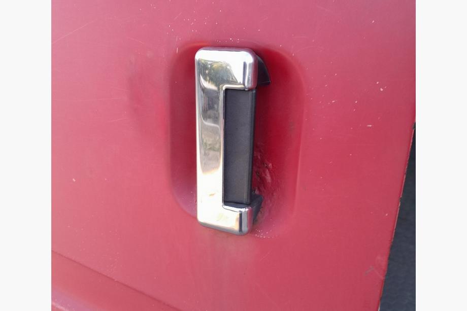 Ford Transit 1991–2000 RVS deurgreep covers (4 stuks) Foto 1