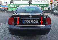 Volkswagen Passat B5 1997–2005 Kofferbakrand SD 1996-2001 (RVS) foto 1