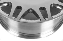 Mercedes-Benz Gesmede aluminium monoblock velgen Brabus-Design (4 stuks) foto 5