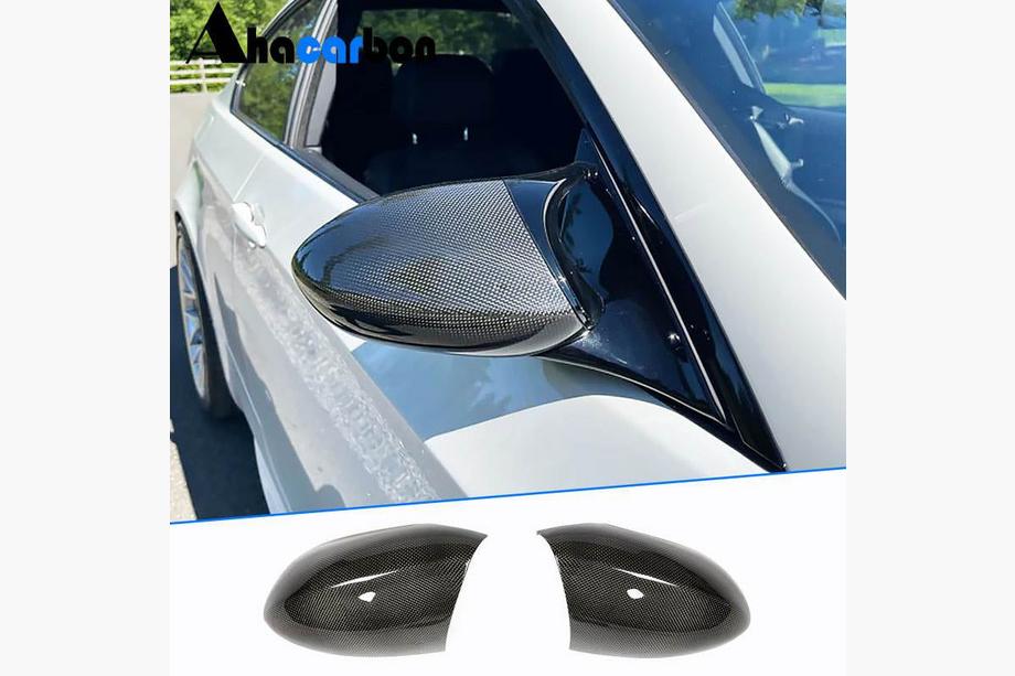 BMW 3-serie E90/E91 2005–2011 Spiegelkappen V1 (voor M3, carbon) Image