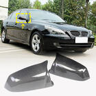 BMW 5 Serie E60/E61 2003–2010 Spiegelkappen (voor 2007-2010, carbon) foto 1