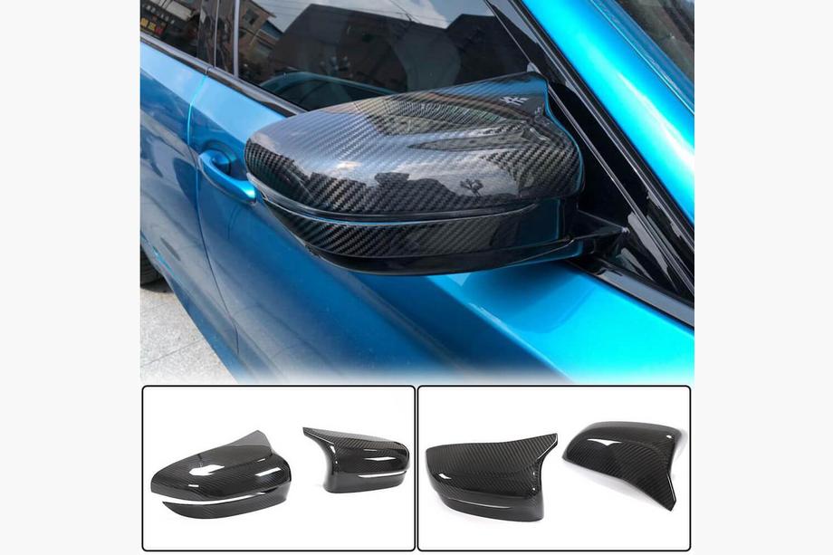 BMW 5 Serie G30/G31 2017–2023 Spiegelkappen van dry carbon (voor f90 2018-2020) Image