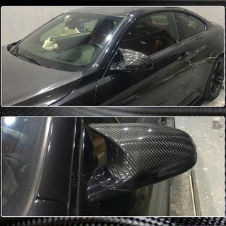 Spiegelkappen V2 (voor F80, carbon) foto 3
