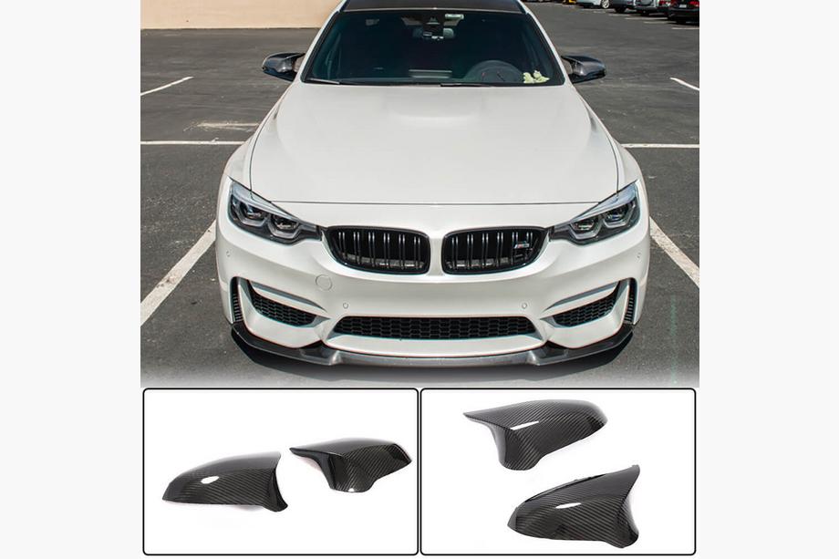 BMW 4 Serie F32/F33/F36 2012–2020 Spiegelkappen Dry Carbon V2 (voor M4) Image