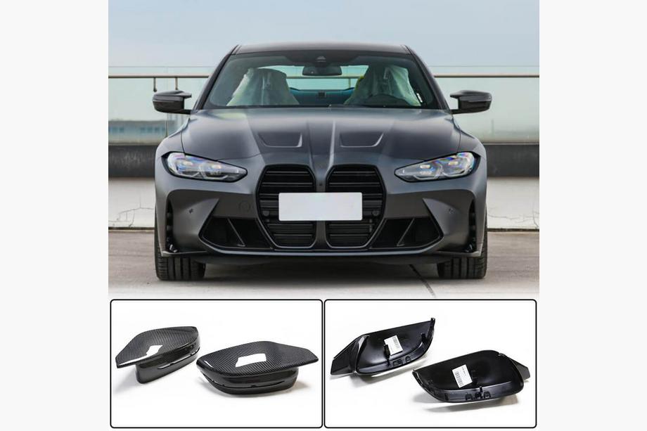 BMW 4-serie G22/23/26 2020– Spiegelkappen (voor G82/G83, carbon) Image
