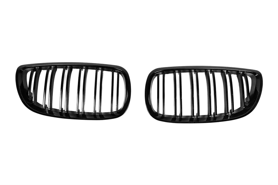 BMW 3-serie E92/E93 2006–2013 Niergrille M-Look (voor 2007-2010 non-M / 2008-2013 M3, hoogglans zwart) Foto 3