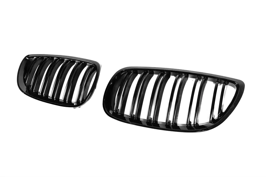 BMW 3-serie E92/E93 2006–2013 Niergrille M-Look (voor 2007-2010 non-M / 2008-2013 M3, hoogglans zwart) Foto 4