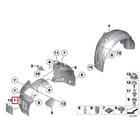 BMW 5 Serie F10/F11 2010–2016 Wielkastbekleding DPT (2013-2016, voor links) foto 5