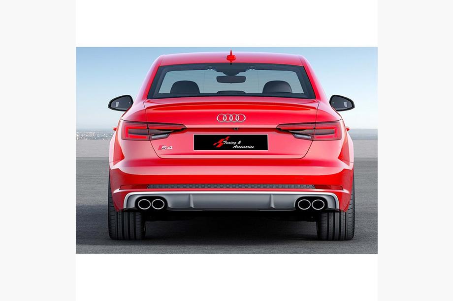 Audi A4 B9 2015–2024 Achterbumper diffuser DPT (2015-2019) Image