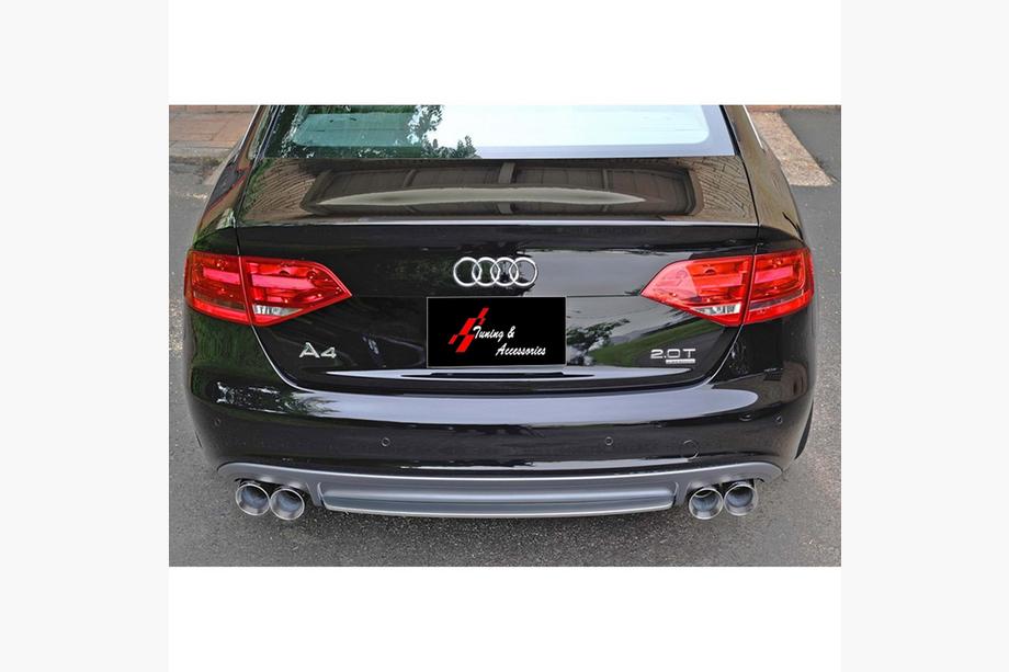 Audi A4 B8 2007–2015 Achterbumper diffuser DPT V1 (2008-2011) Image