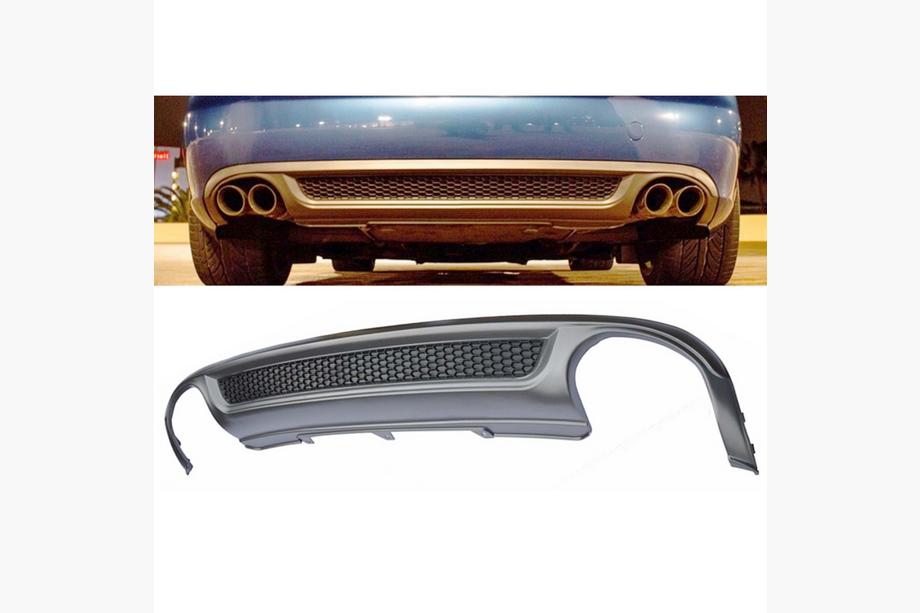 Audi A4 B8 2007–2015 Achterbumper diffuser DPT V2 (2008-2011) Image